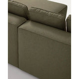 3-Sitzer-Bettsofa Marela mit aufklappbarer Chaiselongue rechts in Grün, 236 cm, FSC Mix Credit von Kave Home – Bild 16