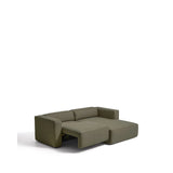 3-Sitzer-Bettsofa Marela mit aufklappbarer Chaiselongue rechts in Grün, 236 cm, FSC Mix Credit von Kave Home – Bild 9