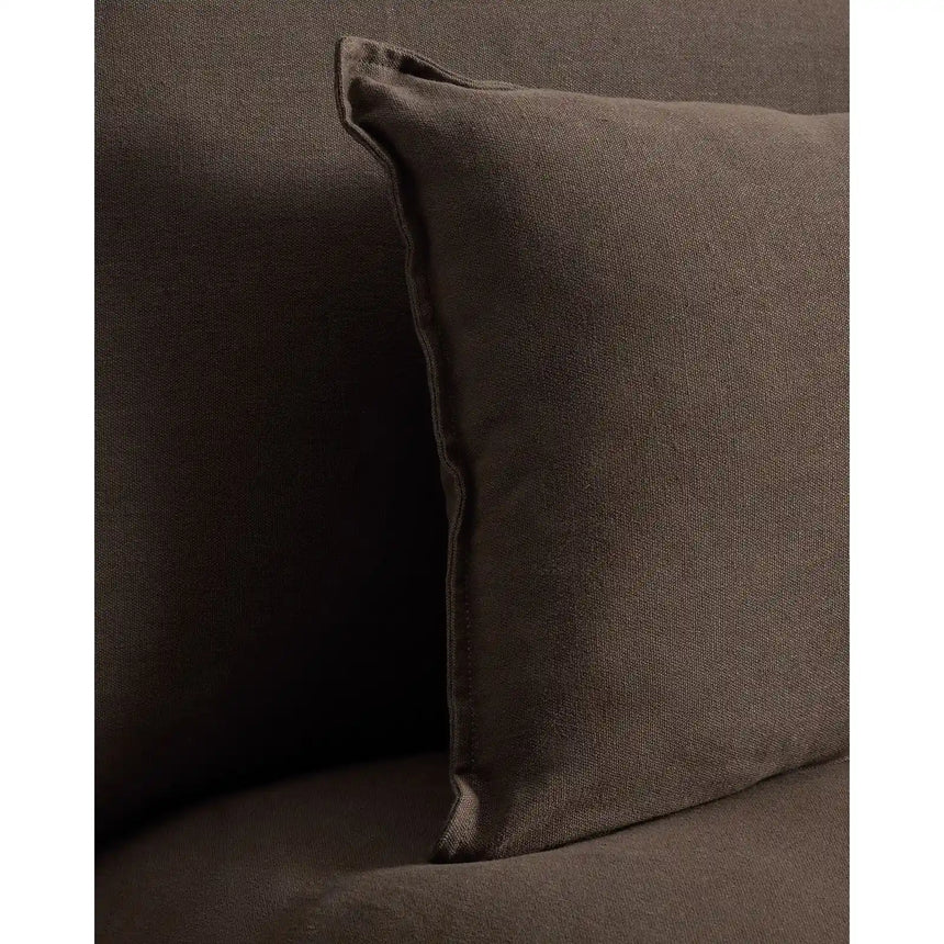 3-Sitzer-Modularsofa Anarela mit abnehmbarem Bezug aus 100 % Leinen in Taupe, 220 cm, FSC Mix Credit von Kave Home – Bild 8