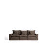 3-Sitzer-Modularsofa Anarela mit abnehmbarem Bezug aus 100 % Leinen in Taupe, 310 cm, FSC Mix Credit von Kave Home – Bild 1