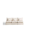 3-Sitzer-Modularsofa Anarela mit abnehmbarem Bezug aus Leinen und Viskose in Beige, 270 cm, FSC Mix Credit von Kave Home – Bild 1