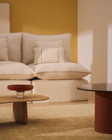 3-Sitzer-Modularsofa Anarela mit abnehmbarem Bezug aus Leinen und Viskose in Beige, 270 cm, FSC Mix Credit von Kave Home – Bild 2