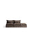 3-Sitzer-Modularsofa Anarela mit abnehmbarem Bezug und Randmodul aus 100 % Leinen in Taupe, 310 cm, FSC Mix Credit von Kave Home – Bild 1
