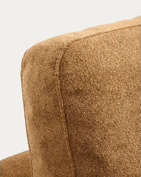 3-Sitzer-Modularsofa Gala aus senfgelbem Microbouclé, FSC Mix Credit, 240 cm von Kave Home – Bild 6