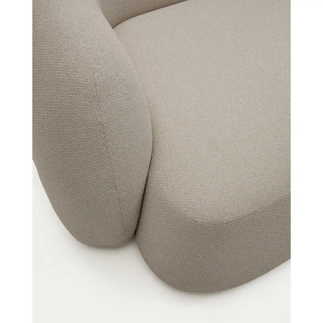 3-Sitzer-Modularsofa Martina mit Chenille und Chaiselongue rechts in Steinton 287 cm von Kave Home – Bild 10