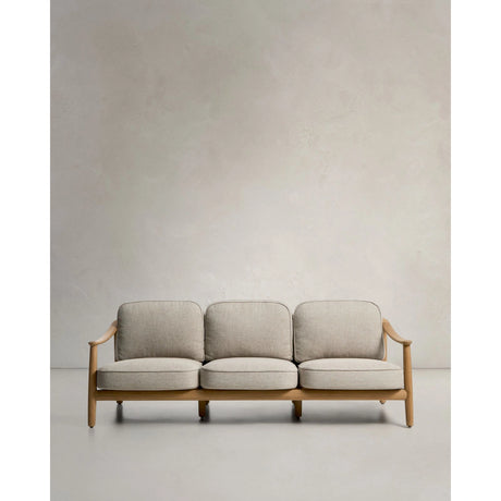 3-Sitzer Outdoor-Sofa Elunda aus massivem Teakholz, FSC 100 %, 215 cm von Kave Home – Bild 1