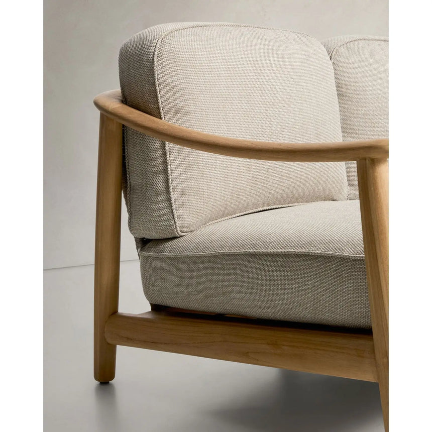 3-Sitzer Outdoor-Sofa Elunda aus massivem Teakholz, FSC 100 %, 215 cm von Kave Home – Bild 5