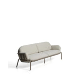 3-Sitzer-Outdoor-Sofa Joncols aus Aluminium mit taupefarbener Lackierung, 224 cm von Kave Home – Bild 4