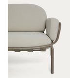 3-Sitzer-Outdoor-Sofa Joncols aus Aluminium mit taupefarbener Lackierung, 224 cm von Kave Home – Bild 5