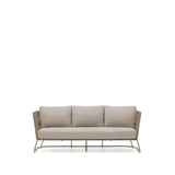 3-Sitzer-Outdoor-Sofa Saconca aus Seil und beige verzinktem Stahl 189 cm von Kave Home – Bild 1