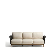 3-Sitzer-Sofa Alipa aus massivem Akazienholz und dunkelgrauem Seil, 235 cm von Kave Home – Bild 1