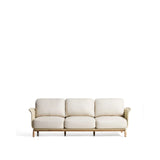3-Sitzer-Sofa Alipa aus massivem Akazienholz und ecrufarbenem Seil, 235 cm von Kave Home – Bild 1