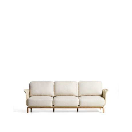 3-Sitzer-Sofa Alipa aus massivem Akazienholz und ecrufarbenem Seil, 235 cm von Kave Home – Bild 1