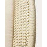 3-Sitzer-Sofa Alipa aus massivem Akazienholz und ecrufarbenem Seil, 235 cm von Kave Home – Bild 9