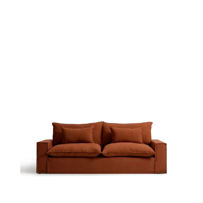3-Sitzer-Sofa Anarela mit abnehmbarem Bezug aus 100 % Leinen, 260 cm, FSC Mix Credit von Kave Home – Bild 1