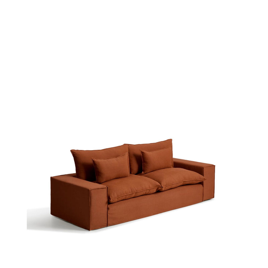3-Sitzer-Sofa Anarela mit abnehmbarem Bezug aus 100 % Leinen, 280 cm, FSC Mix Credit von Kave Home – Bild 8