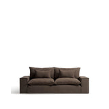 3-Sitzer-Sofa Anarela mit abnehmbarem Bezug aus 100 % Leinen in Taupe, 280 cm, FSC Mix Credit von Kave Home – Bild 1