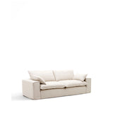 3-Sitzer-Sofa Anarela mit abnehmbarem Bezug aus Leinen und Viskose in Beige, 260 cm, FSC Mix Credit von Kave Home – Bild 7