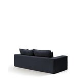3-Sitzer-Sofa Anarela mit abnehmbarem Bezug aus Leinen und Viskose in Dunkelgrau, 280 cm, FSC Mix Credit von Kave Home – Bild 4
