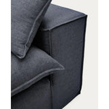 3-Sitzer-Sofa Anarela mit abnehmbarem Bezug aus Leinen und Viskose in Dunkelgrau, 280 cm, FSC Mix Credit von Kave Home – Bild 7