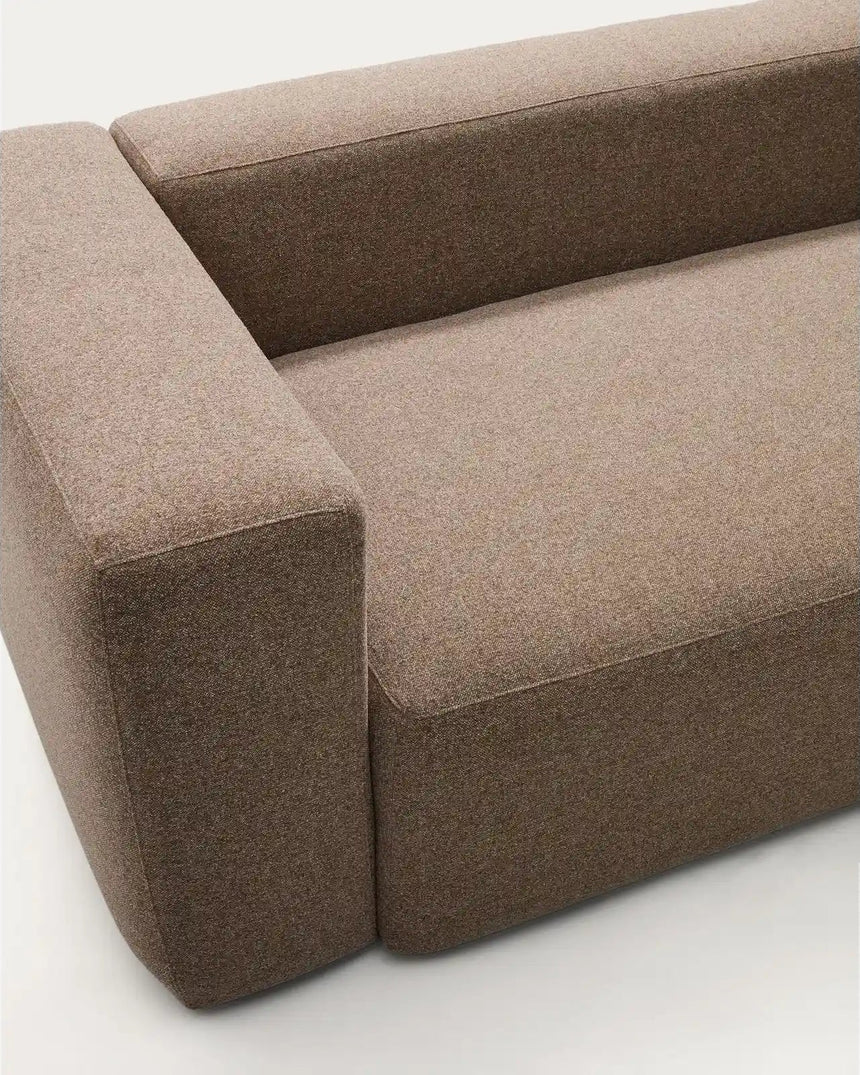 3-Sitzer-Sofa Blok in Chenille, 240 cm, FSC Mix Credit von Kave Home – Bild 7