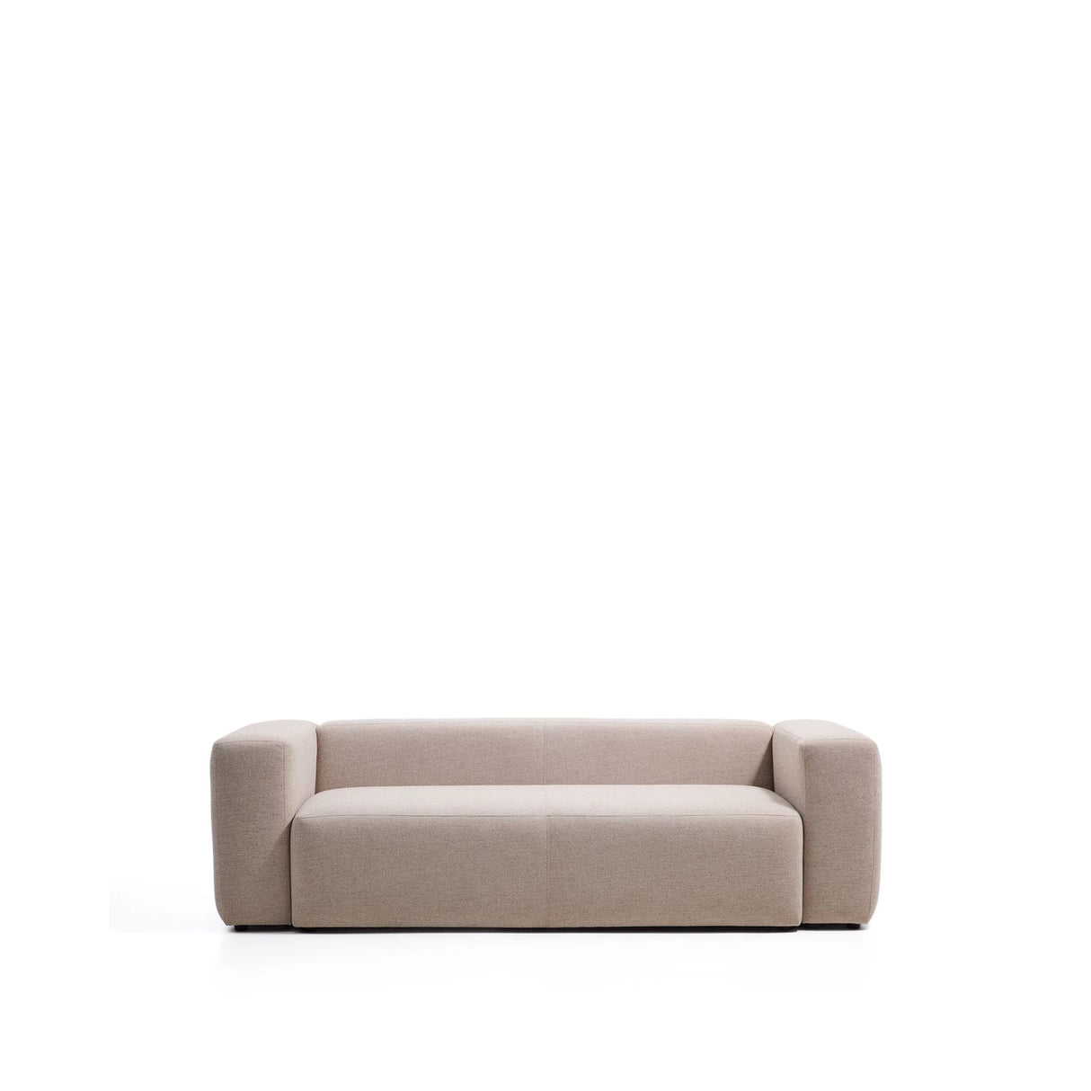 3-Sitzer-Sofa Blok in beiger Chenille, 240 cm, FSC Mix Credit von Kave Home – Bild 1