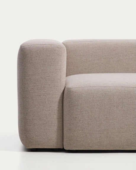 3-Sitzer-Sofa Blok in beiger Chenille, 240 cm, FSC Mix Credit von Kave Home – Bild 5