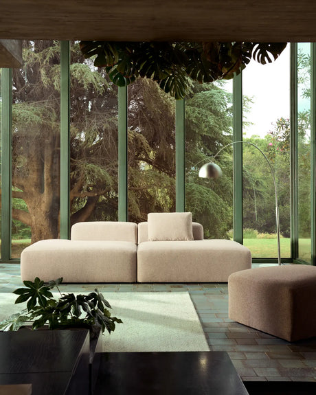 3-Sitzer-Sofa Blok in beiger Chenille, 290 cm, FSC Mix Credit von Kave Home – Bild 2