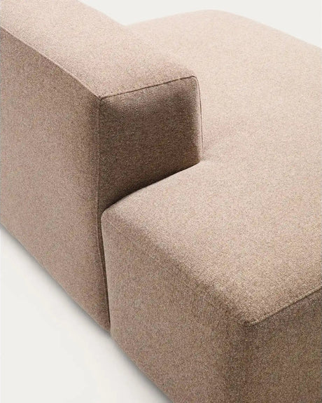 3-Sitzer-Sofa Blok in brauner Chenille, 290 cm, FSC Mix Credit von Kave Home – Bild 9