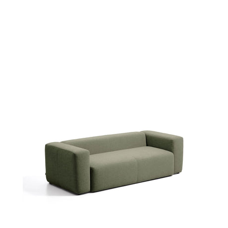 3-Sitzer-Sofa Blok in moosgrüner Chenille, 240 cm, FSC Mix Credit von Kave Home – Bild 3