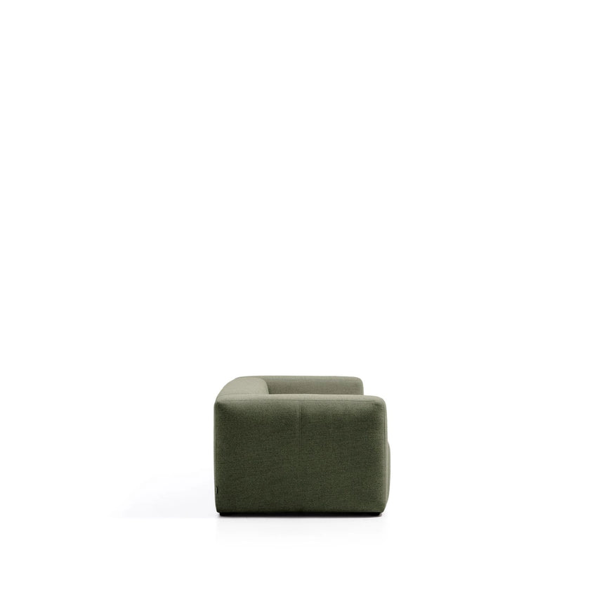3-Sitzer-Sofa Blok in moosgrüner Chenille, 240 cm, FSC Mix Credit von Kave Home – Bild 4