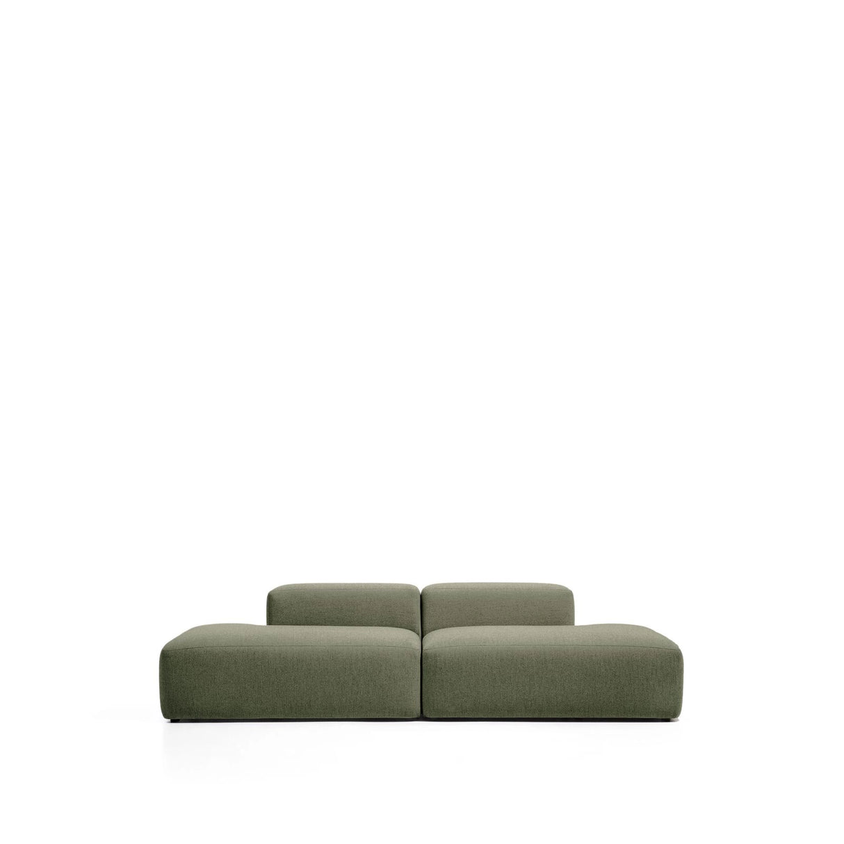 3-Sitzer-Sofa Blok in moosgrüner Chenille, 290 cm, FSC Mix Credit von Kave Home – Bild 1
