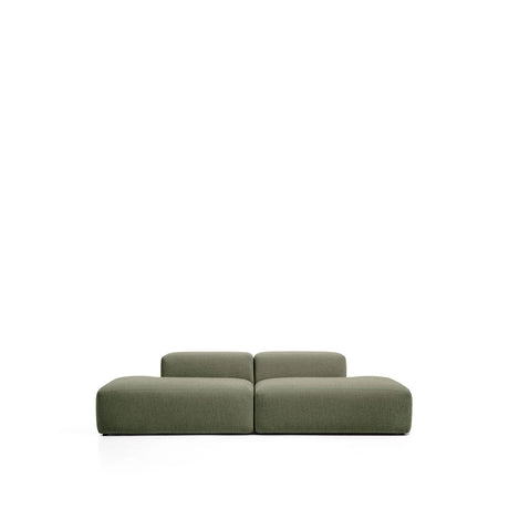 3-Sitzer-Sofa Blok in moosgrüner Chenille, 290 cm, FSC Mix Credit von Kave Home – Bild 1