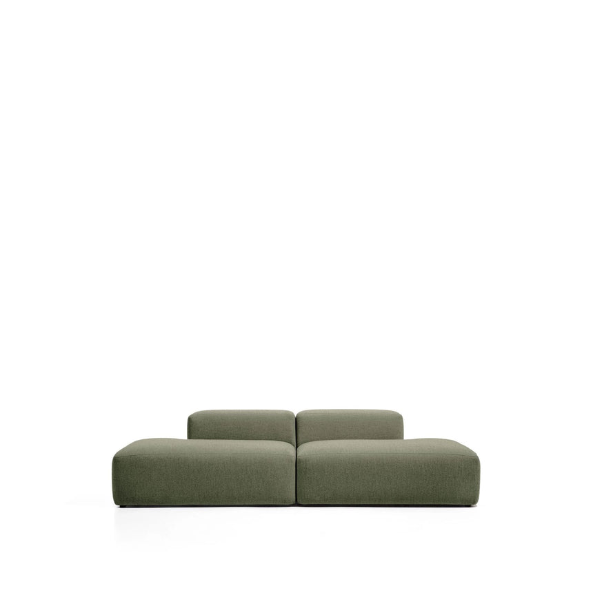 3-Sitzer-Sofa Blok in moosgrüner Chenille, 290 cm, FSC Mix Credit von Kave Home – Bild 1