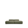 3-Sitzer-Sofa Blok in moosgrüner Chenille, 290 cm, FSC Mix Credit von Kave Home – Bild 1