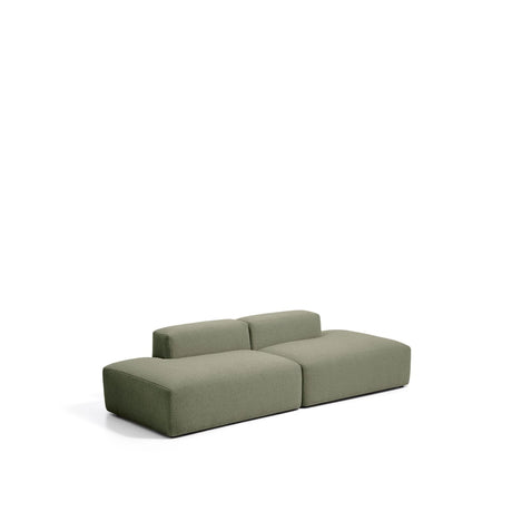 3-Sitzer-Sofa Blok in moosgrüner Chenille, 290 cm, FSC Mix Credit von Kave Home – Bild 3
