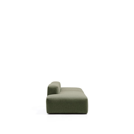 3-Sitzer-Sofa Blok in moosgrüner Chenille, 290 cm, FSC Mix Credit von Kave Home – Bild 4