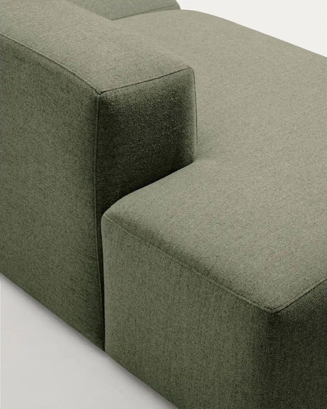 3-Sitzer-Sofa Blok in moosgrüner Chenille, 290 cm, FSC Mix Credit von Kave Home – Bild 5