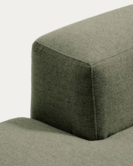 3-Sitzer-Sofa Blok in moosgrüner Chenille, 290 cm, FSC Mix Credit von Kave Home – Bild 6