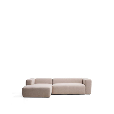 3-Sitzer-Sofa Blok mit Chaiselongue links in beiger Chenille, 300 cm, FSC Mix Credit von Kave Home – Bild 1