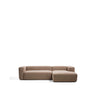 3-Sitzer-Sofa Blok mit Chaiselongue rechts in Chenille, 300 cm, FSC Mix Credit von Kave Home – Bild 1