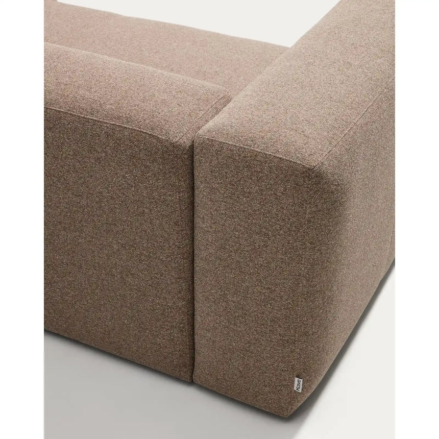 3-Sitzer-Sofa Blok mit Chaiselongue rechts in Chenille, 300 cm, FSC Mix Credit von Kave Home – Bild 8