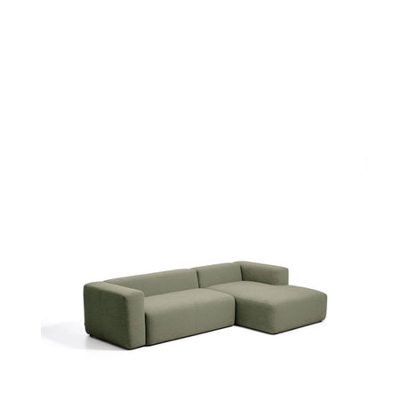 3-Sitzer-Sofa Blok mit Chaiselongue rechts in moosgrüner Chenille, 300 cm, FSC Mix Credit von Kave Home – Bild 4