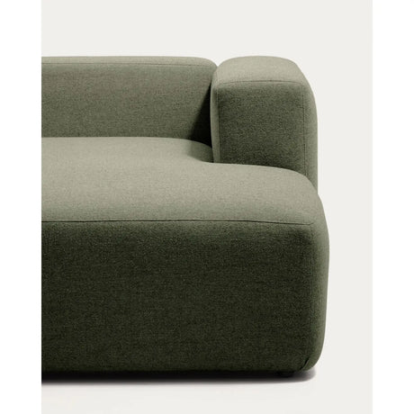 3-Sitzer-Sofa Blok mit Chaiselongue rechts in moosgrüner Chenille, 300 cm, FSC Mix Credit von Kave Home – Bild 7