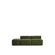 3-Sitzer-Sofa Blok mit Pouf-Randmodul in Cord oder Chenille, 240 cm, FSC Mix Credit von Kave Home – Bild 1
