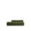 3-Sitzer-Sofa Blok mit Pouf-Randmodul in Cord oder Chenille, 240 cm, FSC Mix Credit von Kave Home – Bild 1
