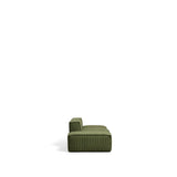 3-Sitzer-Sofa Blok mit Pouf-Randmodul in Cord oder Chenille, 240 cm, FSC Mix Credit von Kave Home – Bild 5