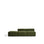 3-Sitzer-Sofa Blok mit Pouf-Randmodul in Cord oder Chenille, 270 cm, FSC Mix Credit von Kave Home – Bild 1
