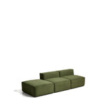 3-Sitzer-Sofa Blok mit Pouf-Randmodul in Cord oder Chenille, 270 cm, FSC Mix Credit von Kave Home – Bild 3