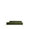 3-Sitzer-Sofa Blok mit Randmodul links in Cord oder Chenille, 325 cm, FSC Mix Credit von Kave Home – Bild 1
